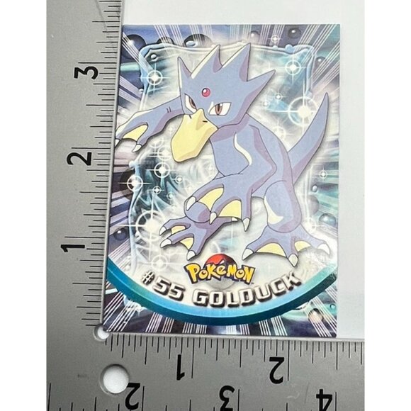 Golduck Pokemon Card Topps #55 TV Animation Edition Series Green Logo - Picture 3 of 5